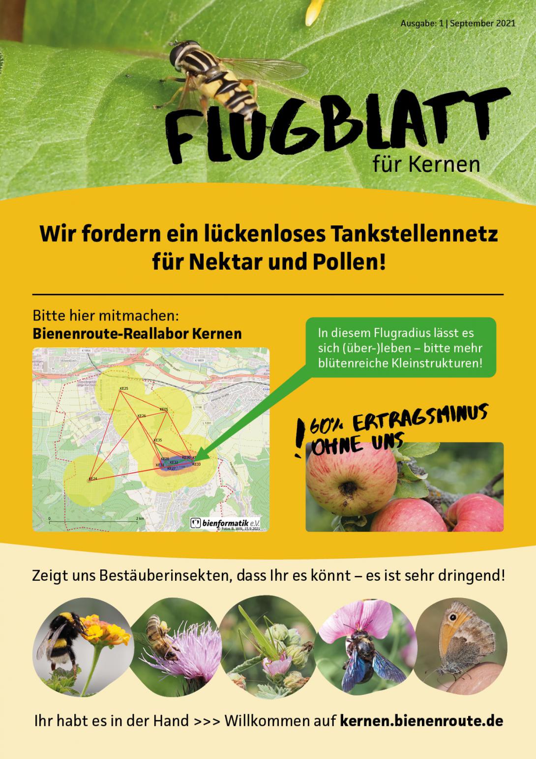 Flugblatt Ausgabe 1, September 2021